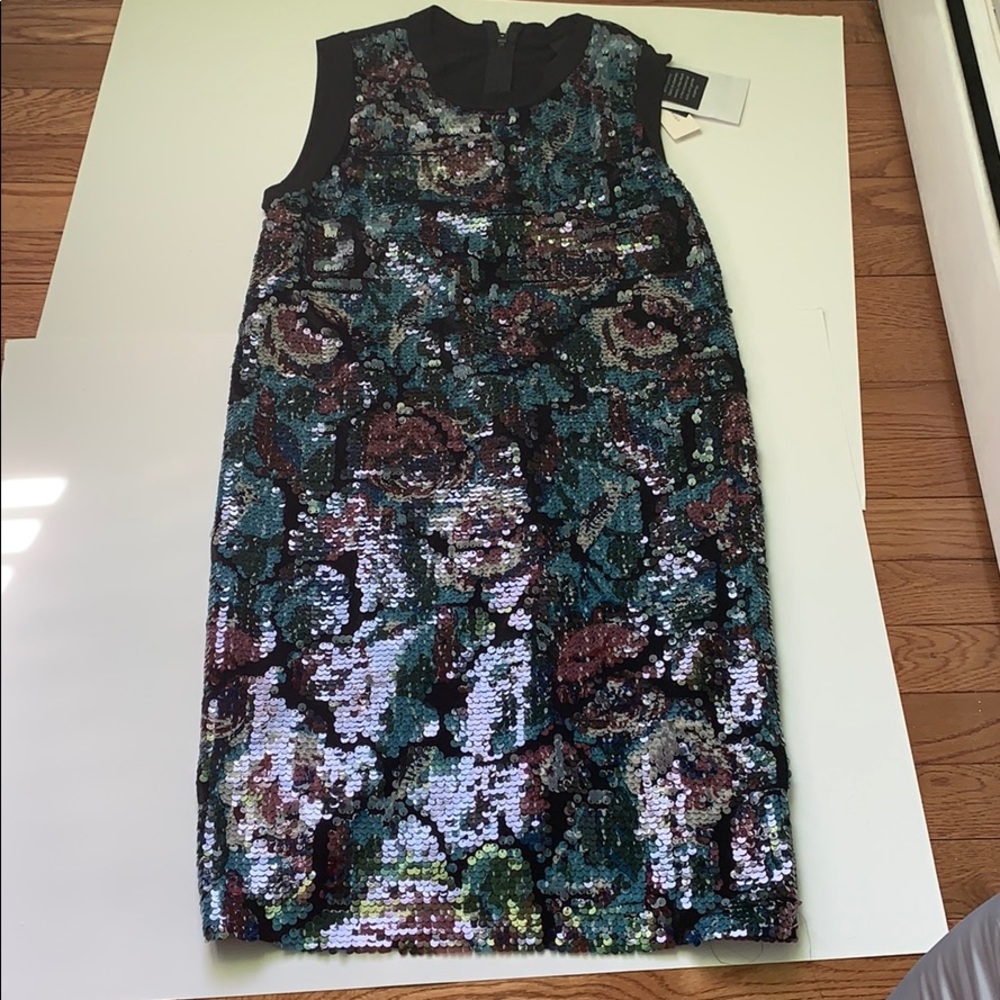 Anna Sui Sequin Shift Dress - Picture 2 of 6